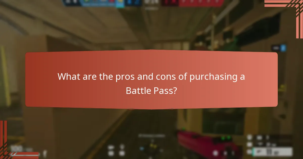 What are the pros and cons of purchasing a Battle Pass?
