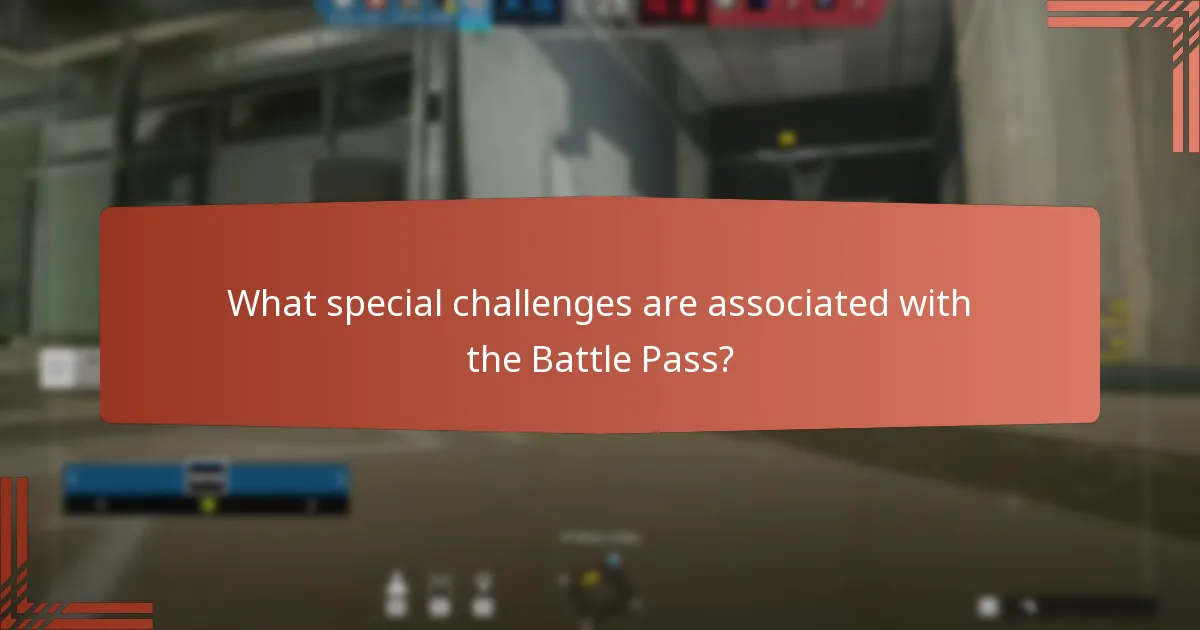 What special challenges are associated with the Battle Pass?
