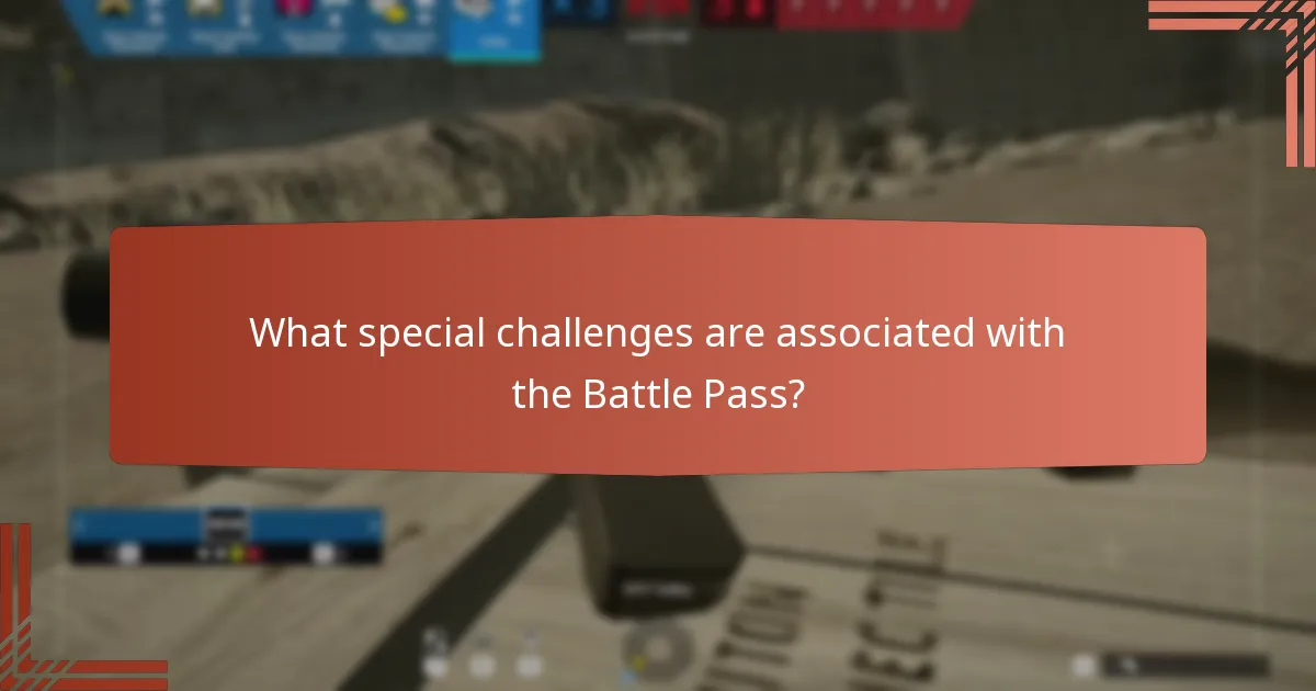 What special challenges are associated with the Battle Pass?